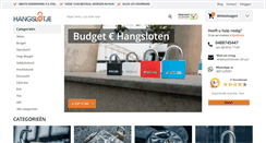 Desktop Screenshot of hangslotje.nl